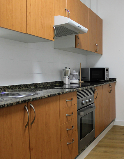 Cocina en apartamento de Pontesela