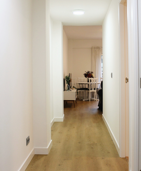 pasillo de apartamento de pontesela